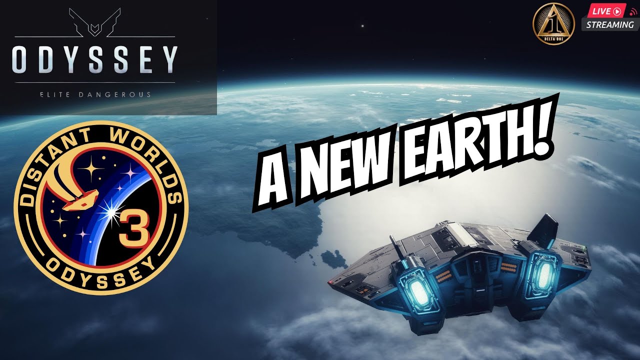 Finding a New Earth in Elite Dangerous | Distant Worlds 3  LIVE