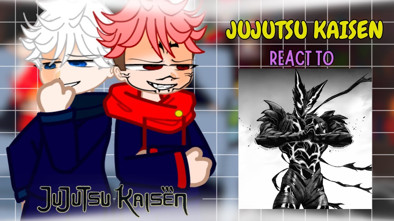 JUJUTSU KAISEN REACT TO GAROU / COSMIC GAROU & SAITAMA | JUJUTSU MODULO | JJK REACT TO | GACHA REACT