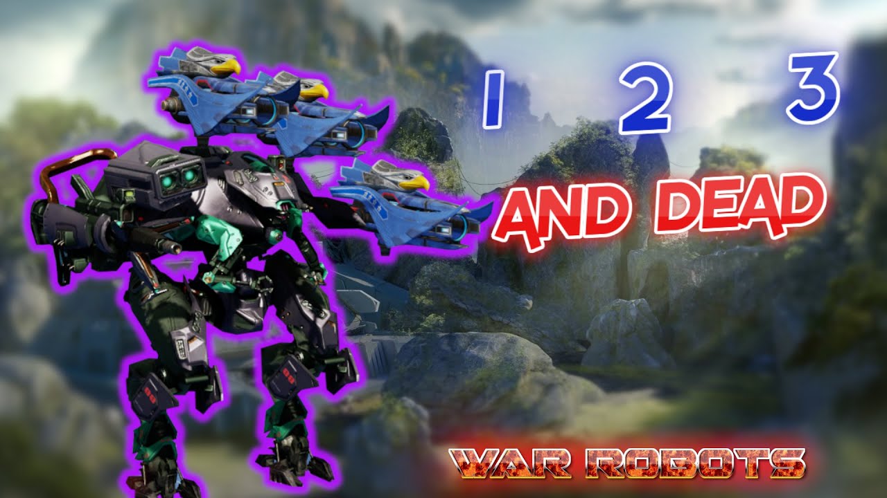 1...2...3 AND DEAD pathfinder 3x freedom hussar | WAR ROBOTS