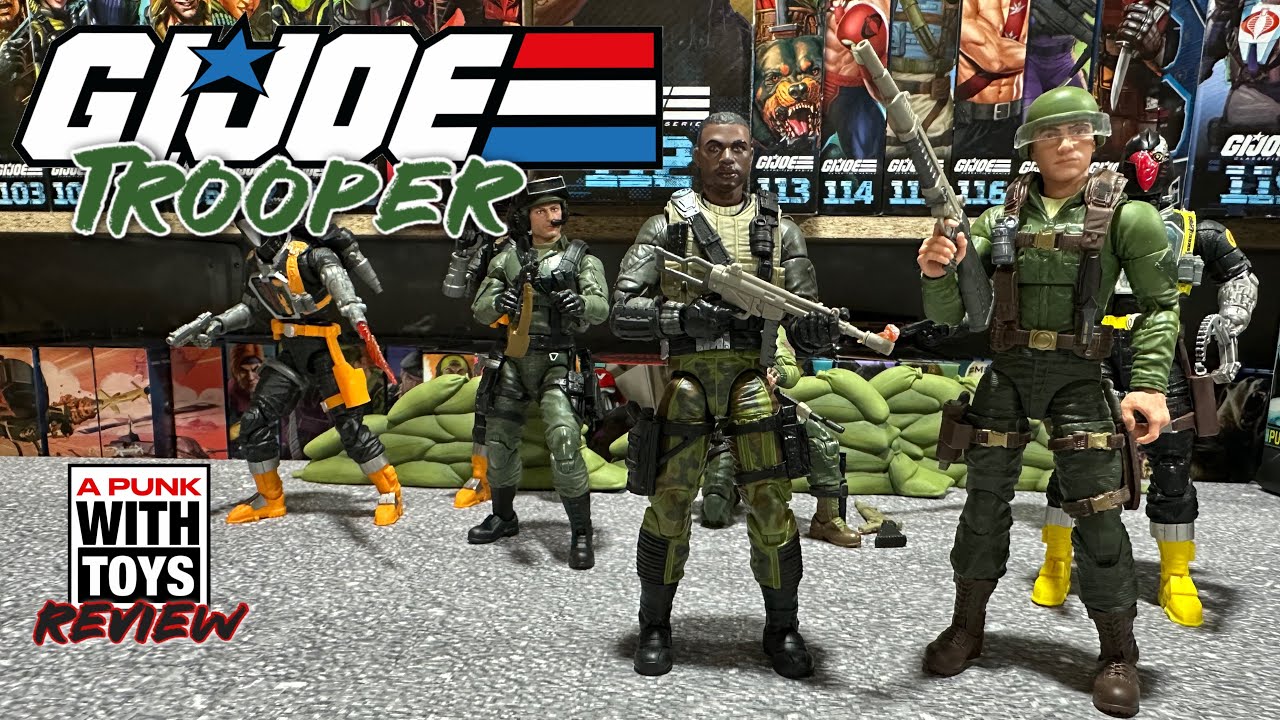 Обзор GI Joe Classified Trooper, также известного как Green Shirt