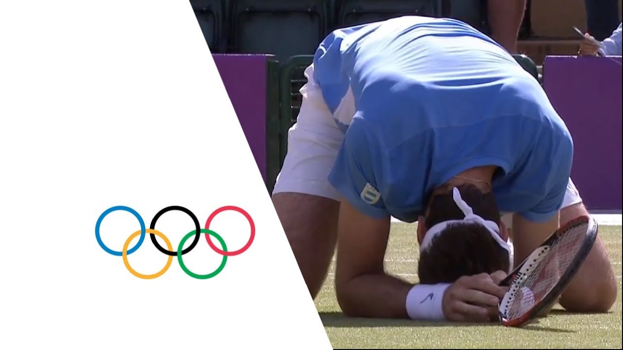 Del Potro defeats Djokovic for Bronze | London 2012 Olympics