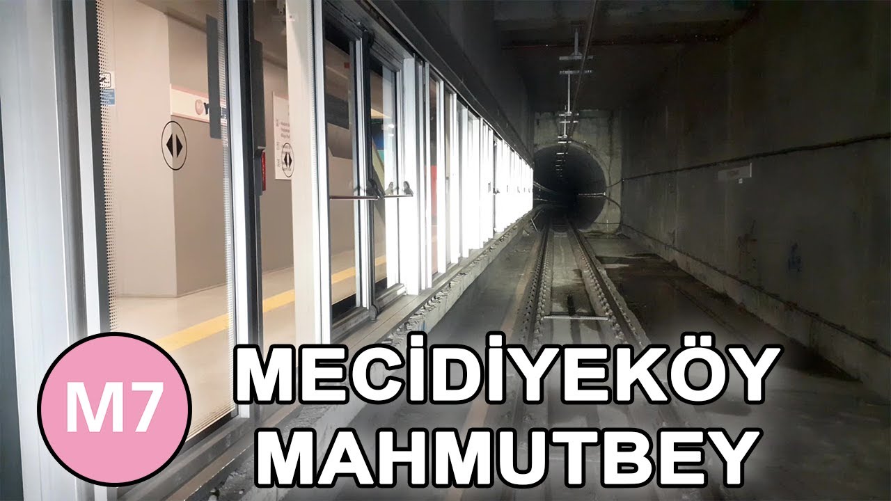 M7 Mecidiyeköy - Mahmutbey Metro Hattı Turu
