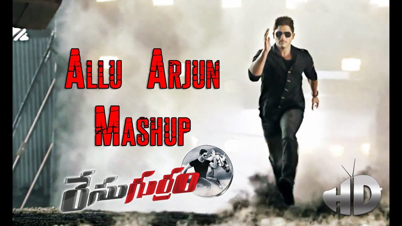 Stylish Star Allu Arjun Stylish Songs Mashup - Race Gurram Songs - Shruti Haasan