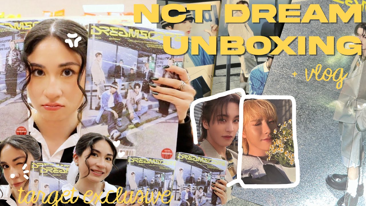 bought nct dreams album 2 distract myself from life (nct dream 'dreamscapes' unboxing + vlog) 🧸‧₊˚✩彡