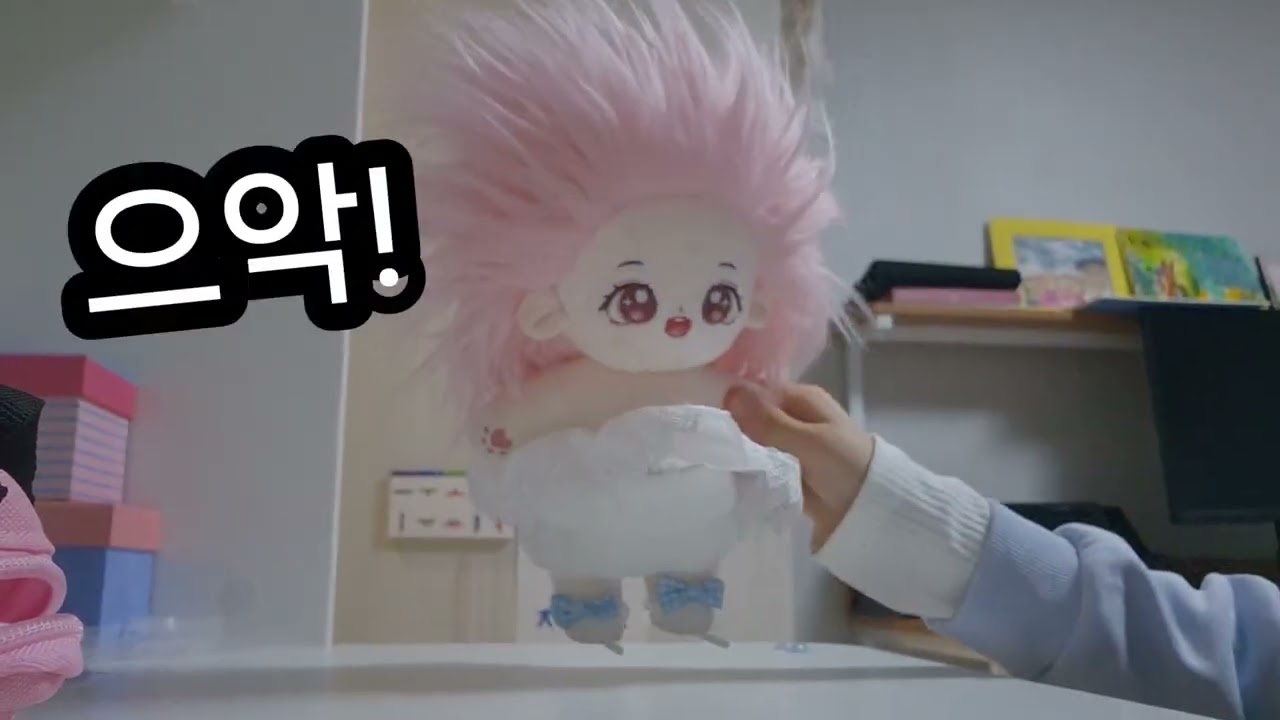 |인형의 일상 2| 핑키의 첫 스케이트