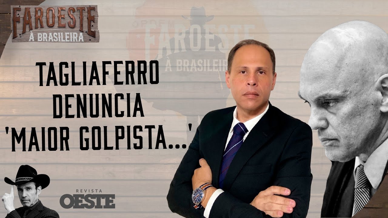 Tagliaferro pede suspeição de Moraes em processo no STF: 'Maior golpista do Brasil'