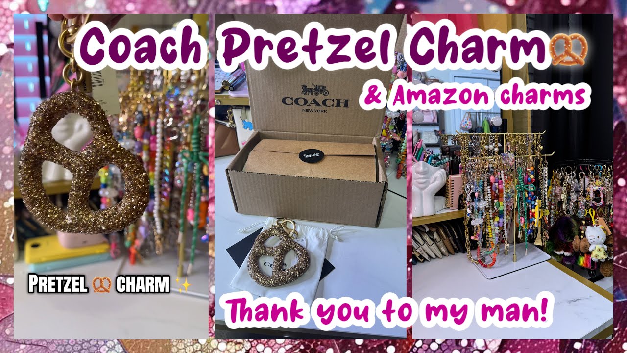 Распаковка Coach | Украшаю свою сумку ✨ Спасибо моему мужчине! + Аналоги брелоков для сумок Coach