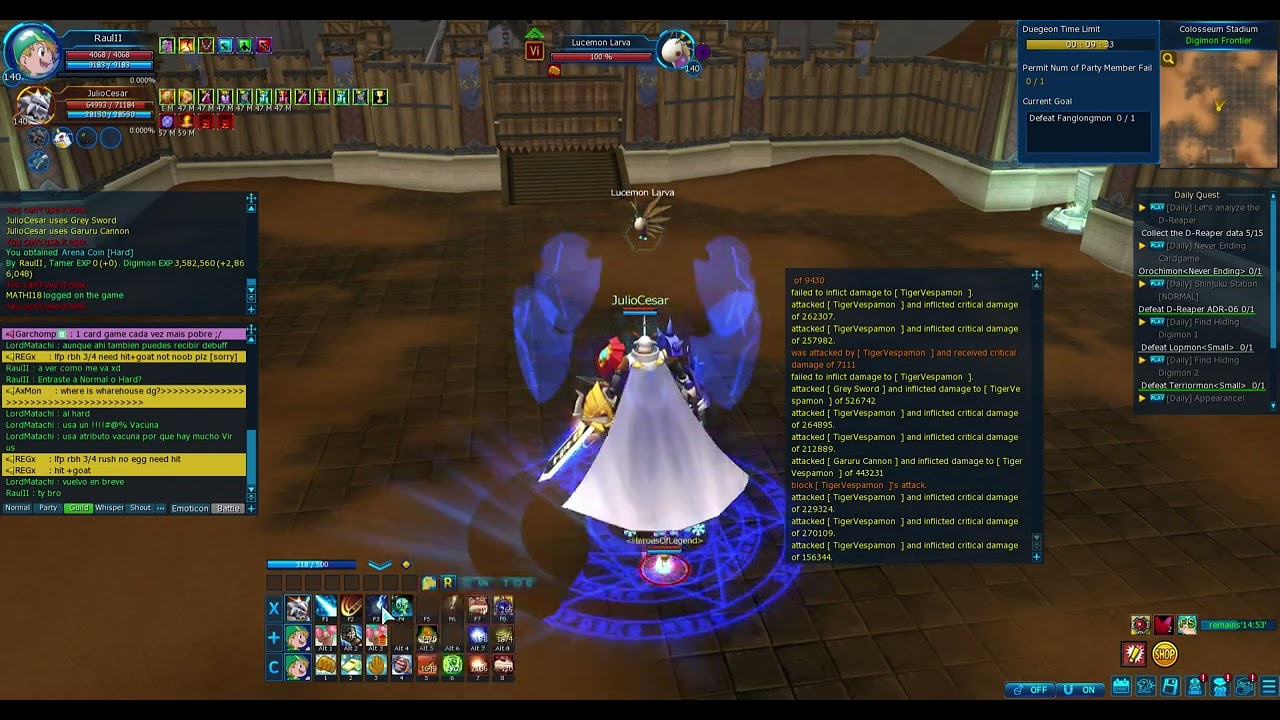 Nuevo Coliseo Difícil F l Eventos 25/06/2024 l Digimon Masters Online l NADMO l VCasual l Poscast