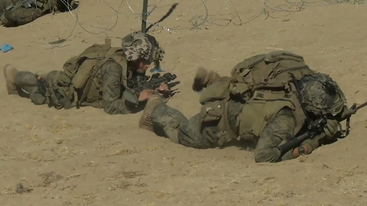 Company Attack with Marines of Fox Company, 1st Marine Regiment