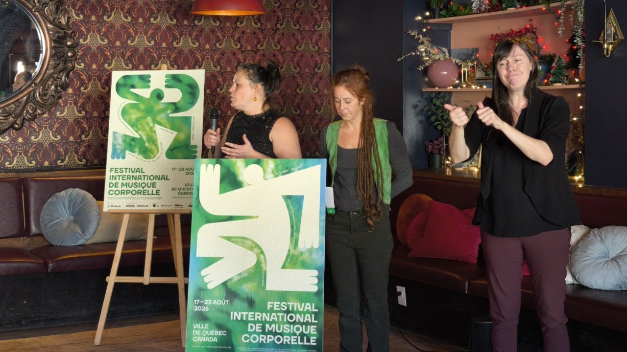 Quand le corps devient musique : un festival international s’installe à Québec