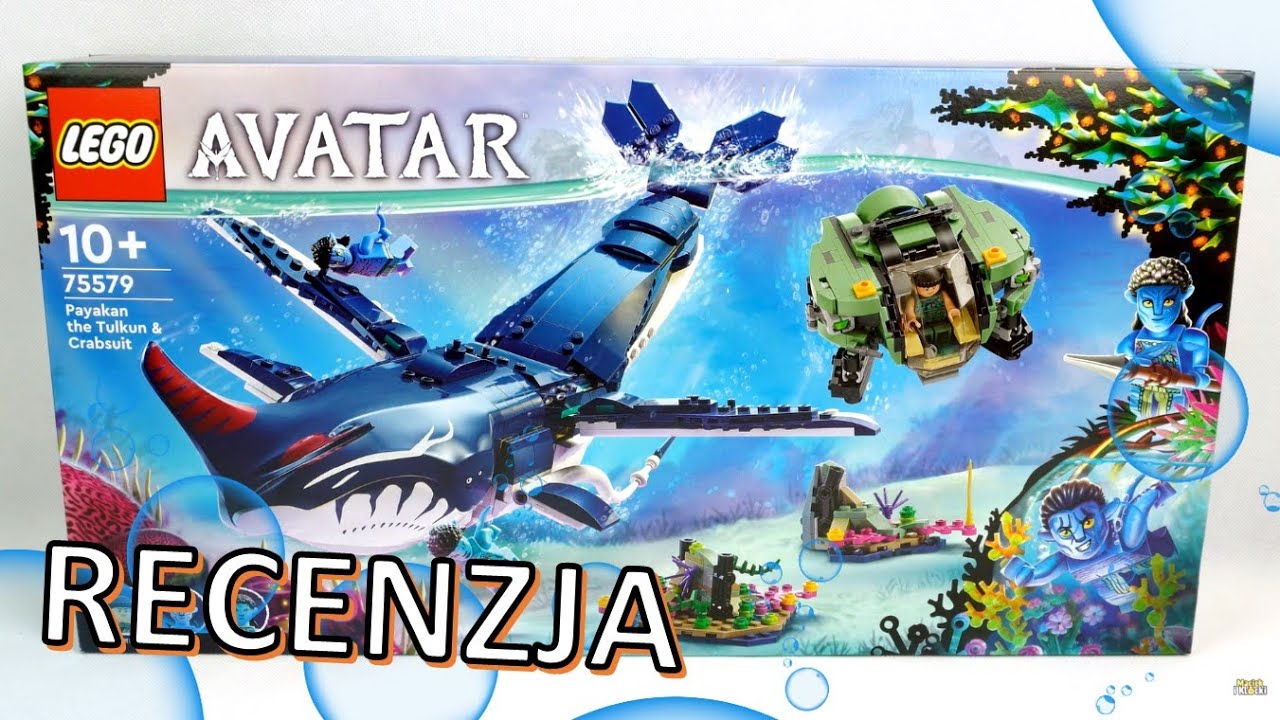 OLBRZYMI TULKUN z LEGO AVATAR (75579) 🐳💦 / RECENZJA