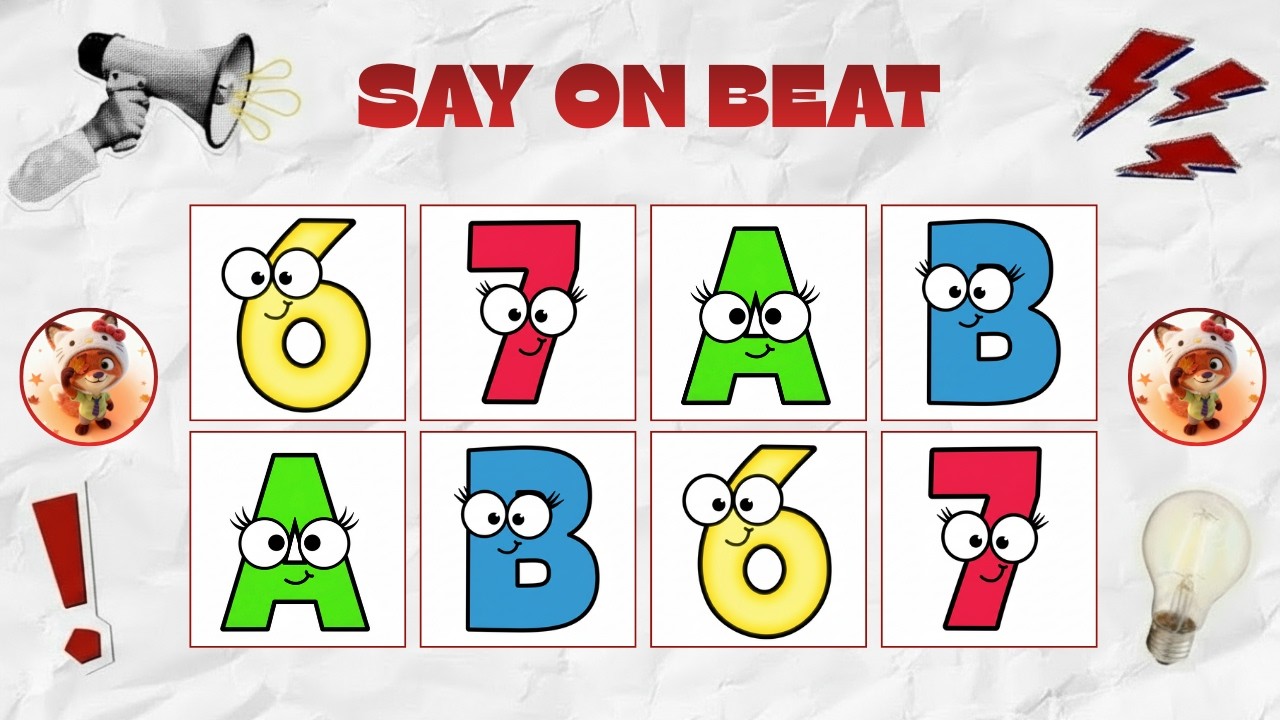 Say The Word On Beat Challenge | Level 1 - 5 | Level Easy to Insane
