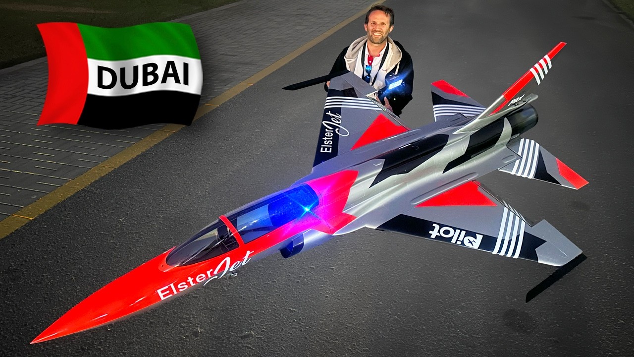 DUBAI EVENT - WE BUILT A JET IN A DAY!!