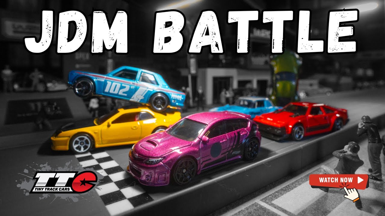 I Built a Custom Track and Found Out Which JDM Car is FASTEST