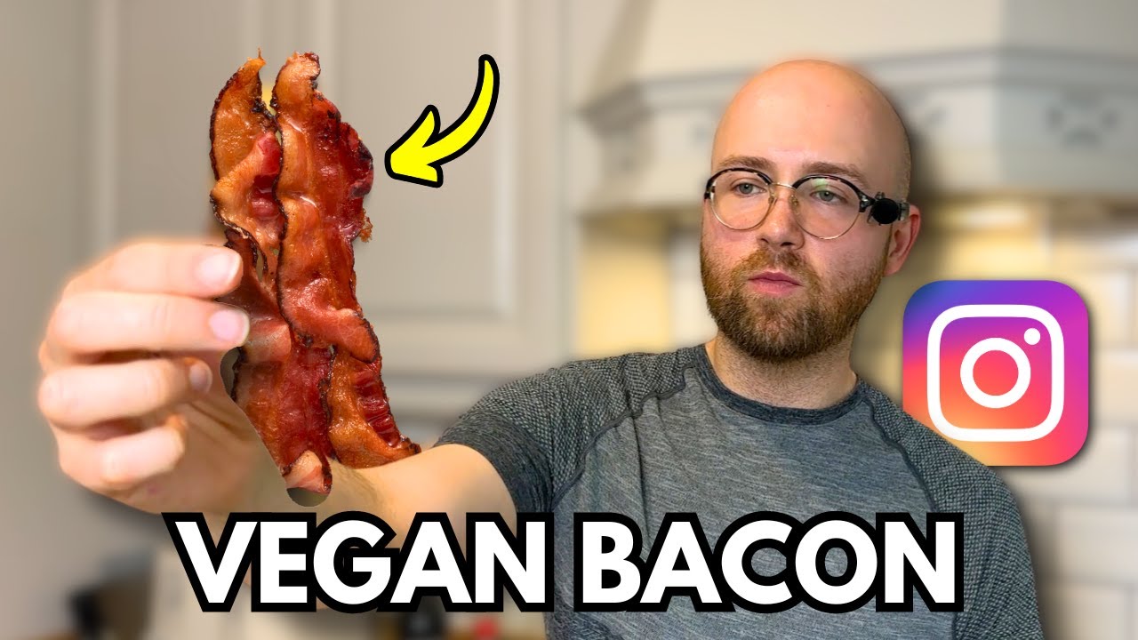I Tried Viral Vegan “Bacon”