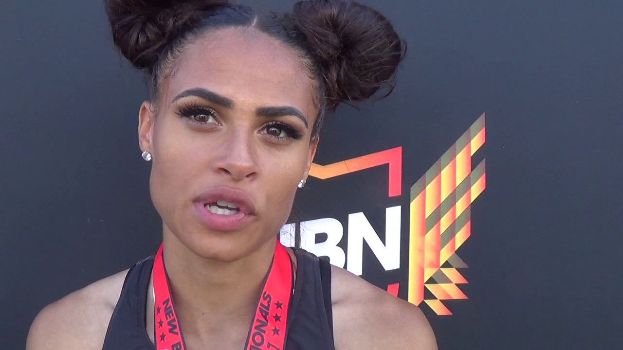 Sydney McLaughlin interview after 2017 NBNO 400m hurdles win