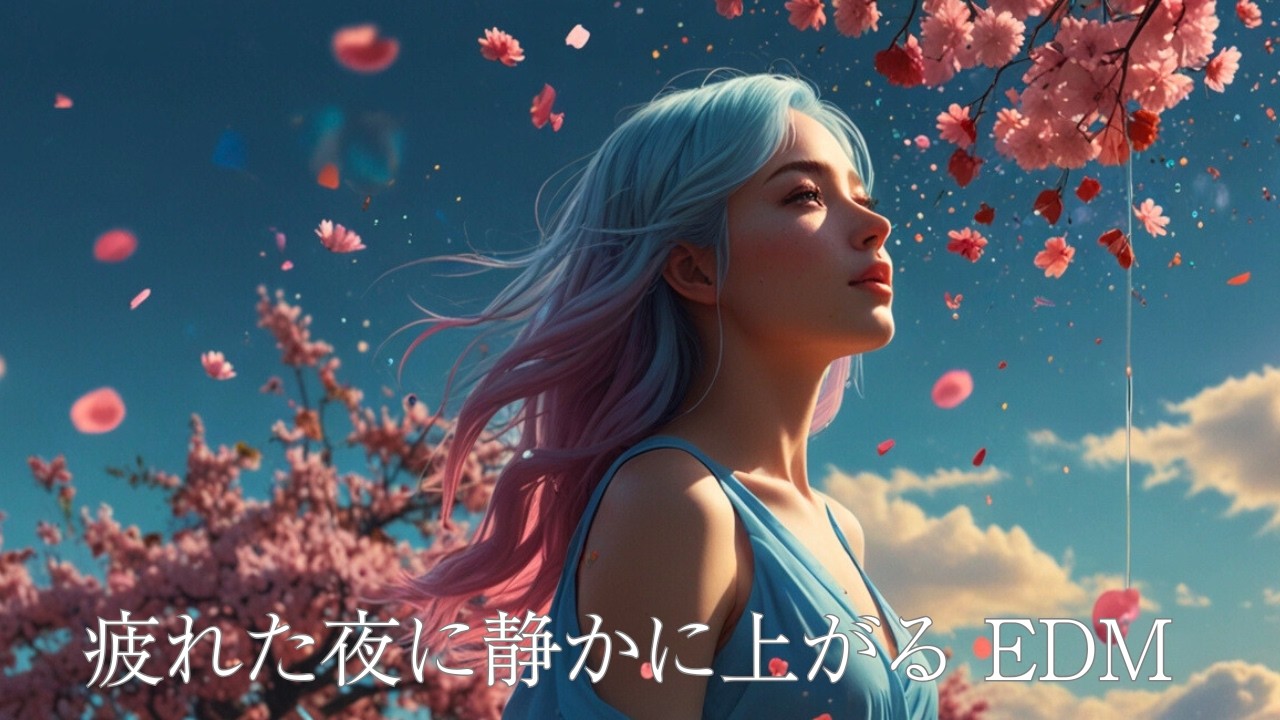 疲れた夜に静かに上がるEDM｜作業・ドライブ用BGM