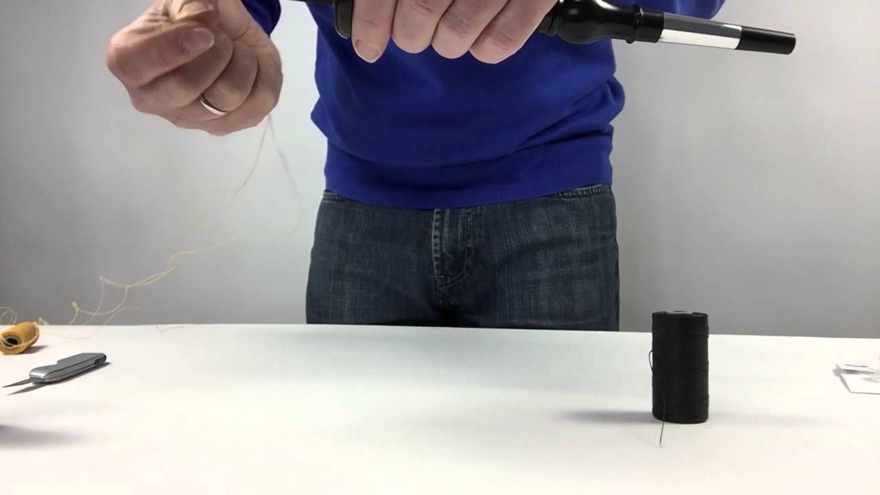 How to fit a non-return rubber blowpipe valve