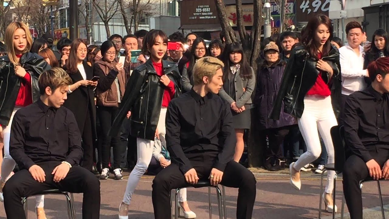 [15.03.08] 홍대 게릴라공연 피에스타 "짠해"