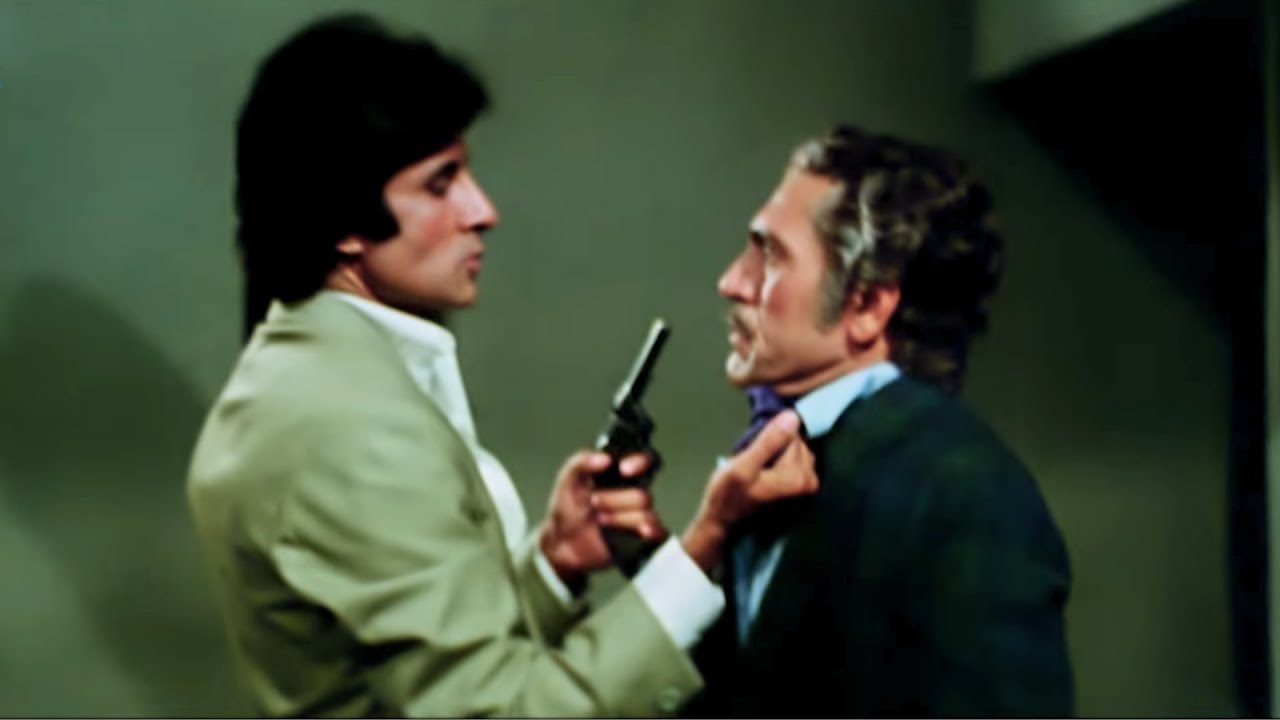 Tumhari Aakhon Main Khauf Dekhkar Dilko Sukoon Mila - Amitabh Bachchan, Amrish Puri Dialogue Shakti