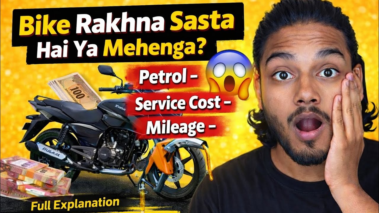 Bike Leni Chahiye Ya Nahi? Mera Pura Kharcha | Fuel, Service, Mileage?? Full Explanation 🤩#bike#fuel