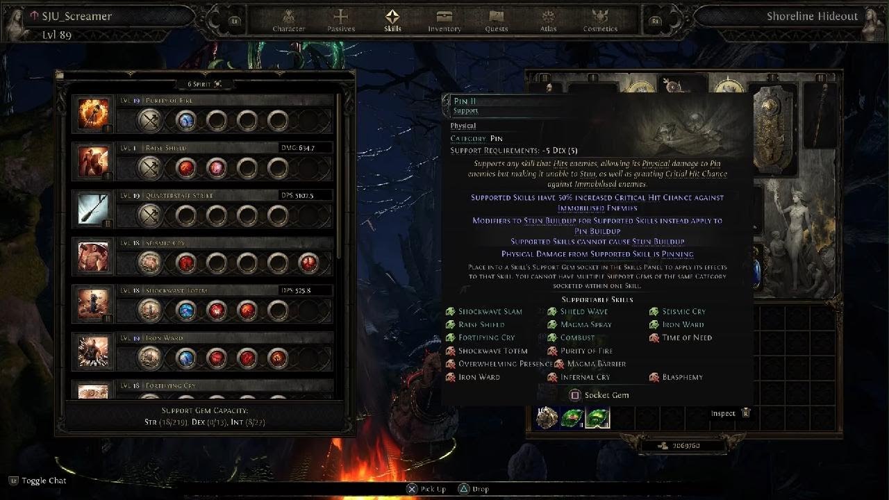 Path of Exile 2 Beta Gem Enthusiast