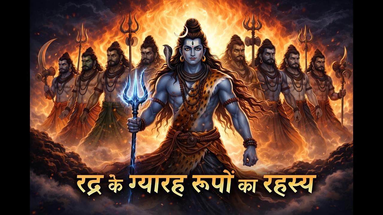 Rudra Meaning & 11 Forms Explained | रुद्र के ११ स्वरूपों का रहस्य