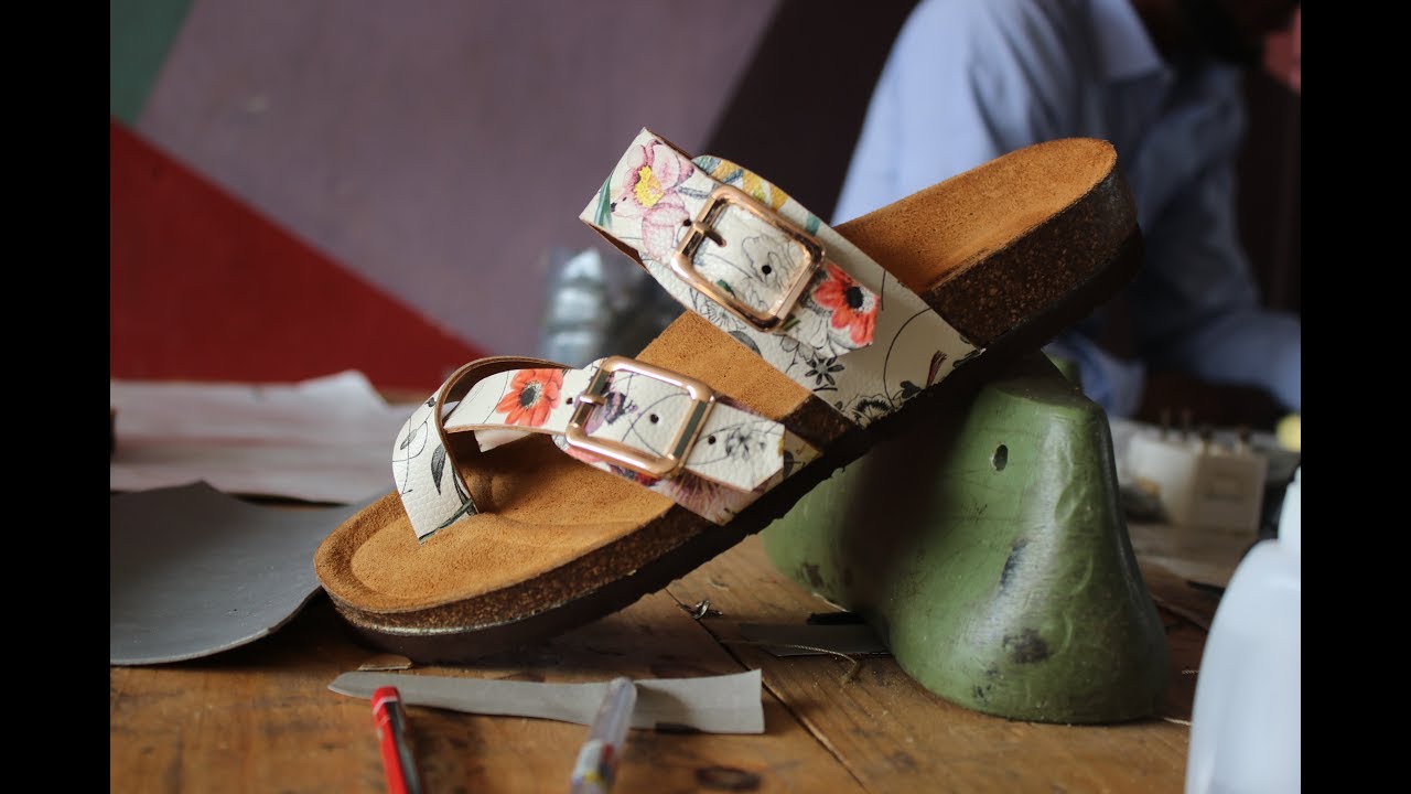 How to Making cork sole summer wear  DIY