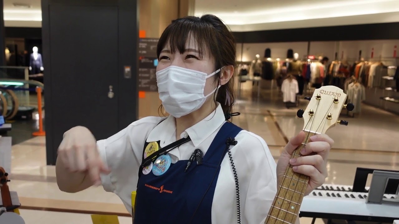 クワイアンのテナーウクレレをウクレレ担当がレビューしてみた！！　ステラプレイスVlog#43