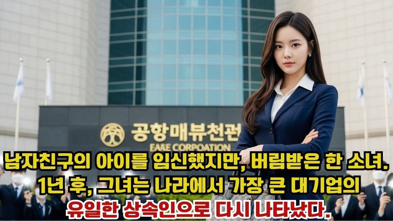 남자친구의 아이를 임신했지만, 버림받은 한 소녀 1년 후, 그녀는 나라에서 가장 큰 대기업의유일한 상속인으로 다시 나타났다