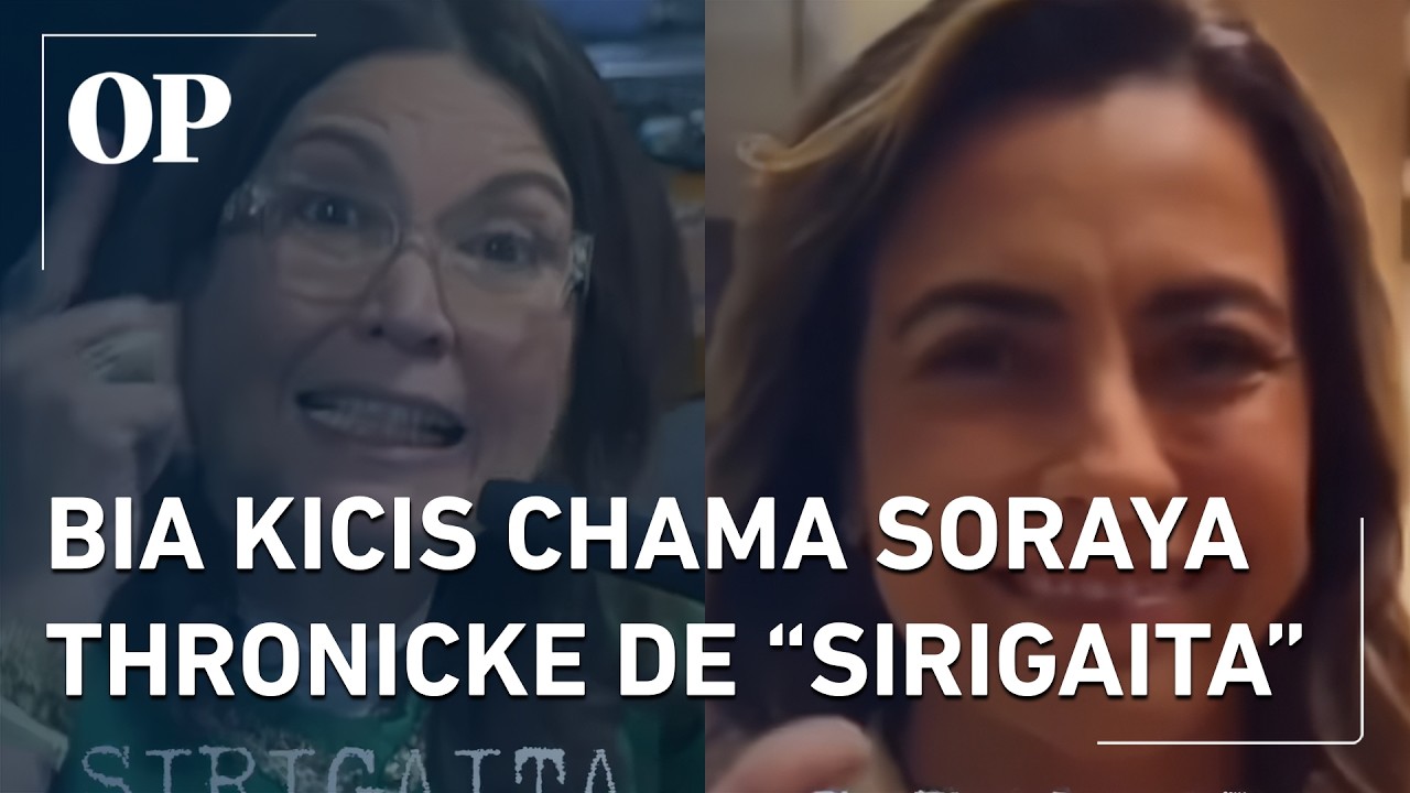 Bia Kicis chama Soraya Thronicke de &ldquo;sirigaita&rdquo; durante bate-boca na CPMI do INSS; veja v&iacute;deo
