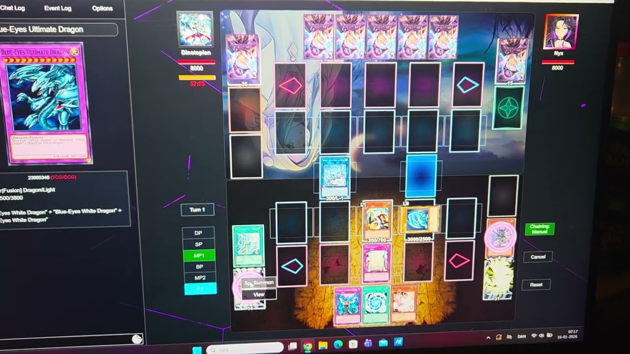 Blue-eyes combo guide to Magia plus other omnis 