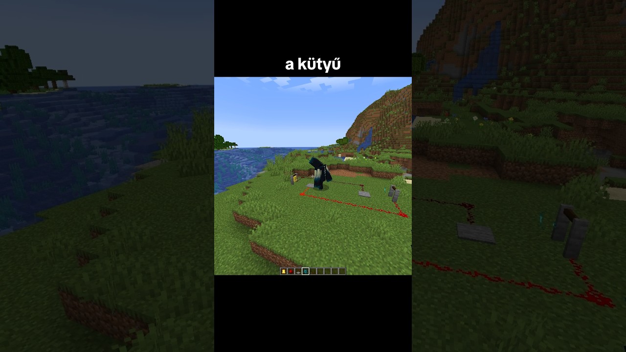 csin&aacute;ltam egy k&uuml;ty&uuml;t a Minecraftban