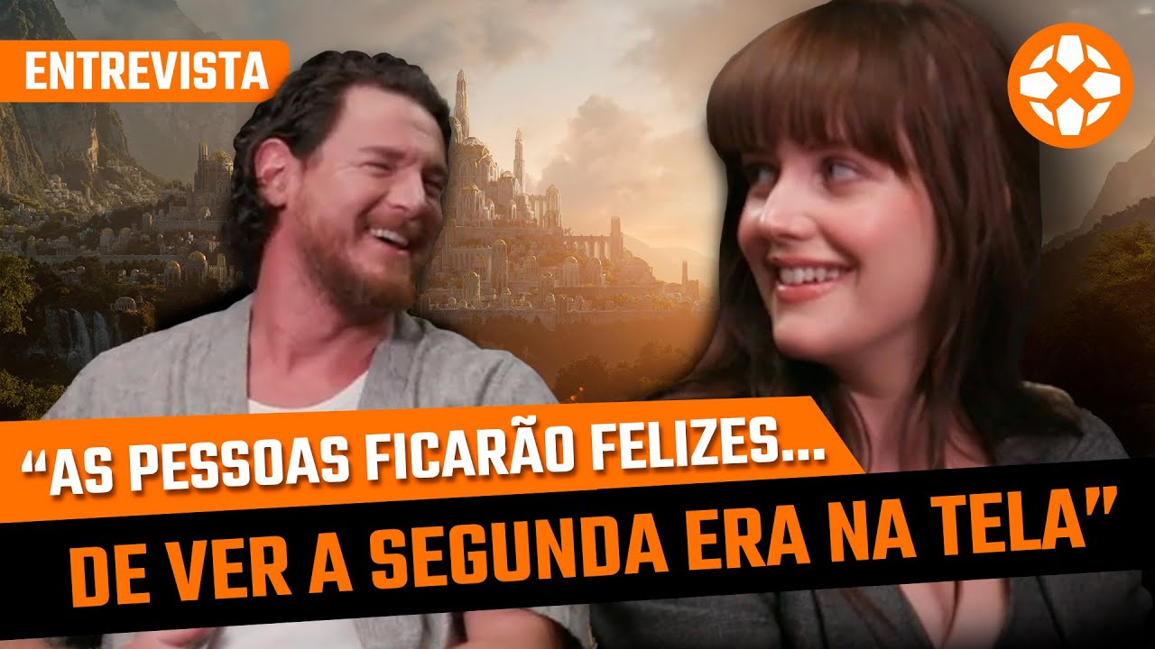 OS ANÉIS DE PODER: 2ª TEMPORADA - ENTREVISTA COM ELENCO