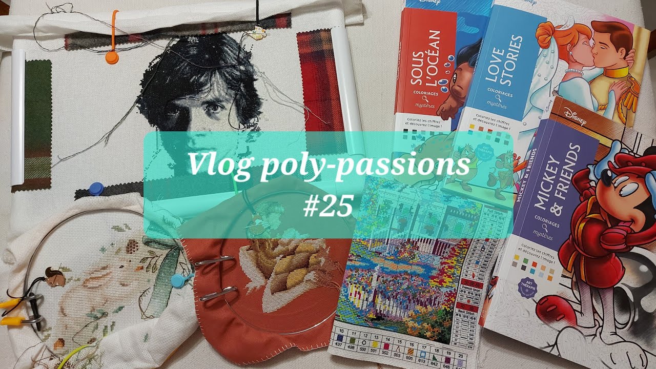 Vlog poly-passions #25 - celle qui avance doucement