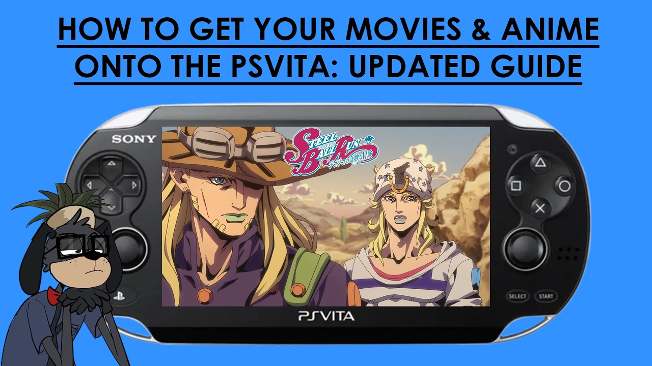 HOW TO PUT **ANY** SHOW OR MOVIE ON YOUR PSVITA (2026 UPDATED)