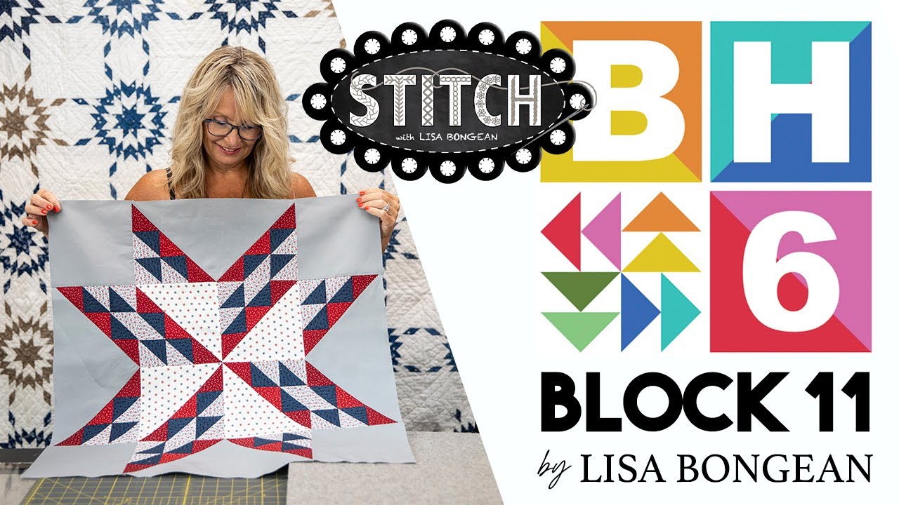 Moda Blockheads 6 | Block 11 by Lisa Bongean | Primitive Gatherings