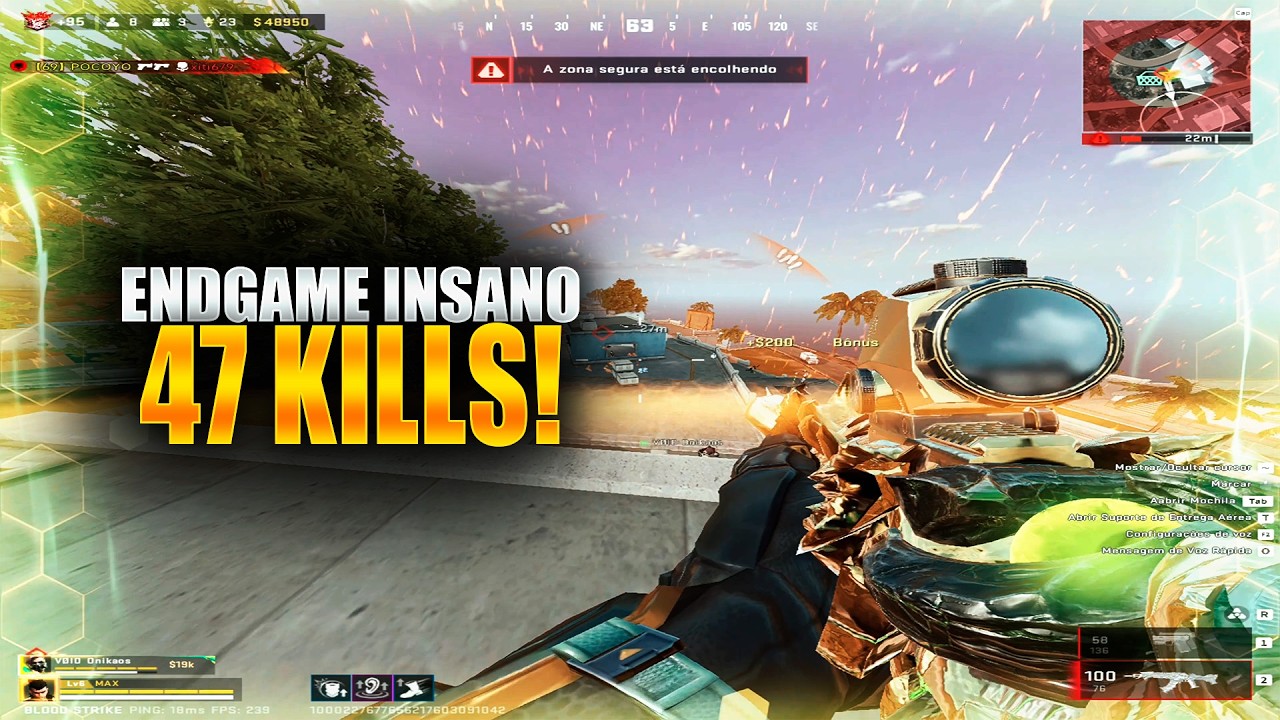 ENDGAME INSANO – 47 KILLS em DUO