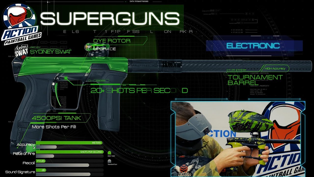 Paintball Gun Upgrades at Action Paintball Games!