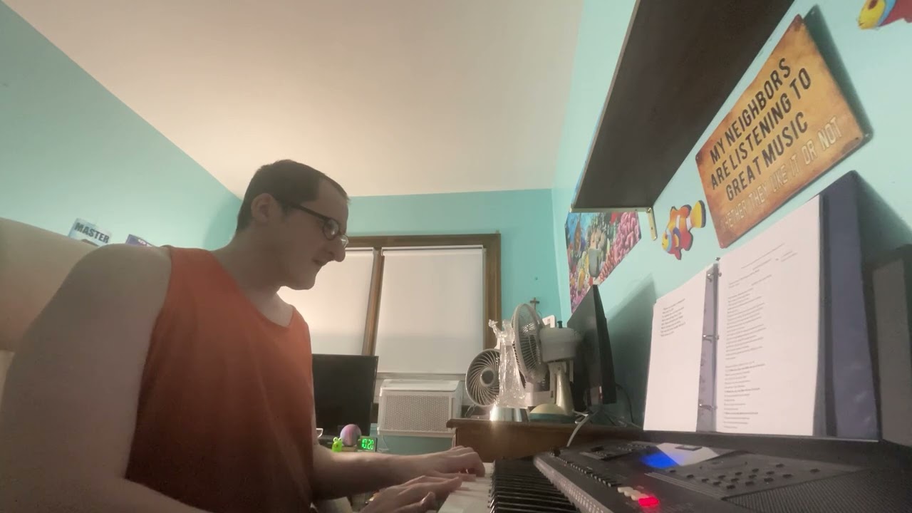 The ps229 q school song for organ I composed in my head 
