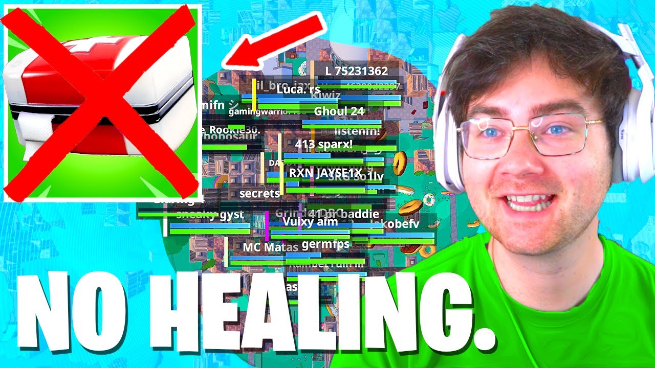 I Hosted a NO HEALING ALLOWED Tournament in Fortnite Simpsons!