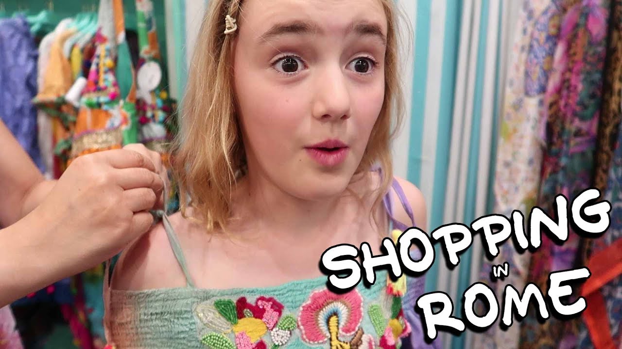 Shopping in Rome & Castel Sant'Angelo