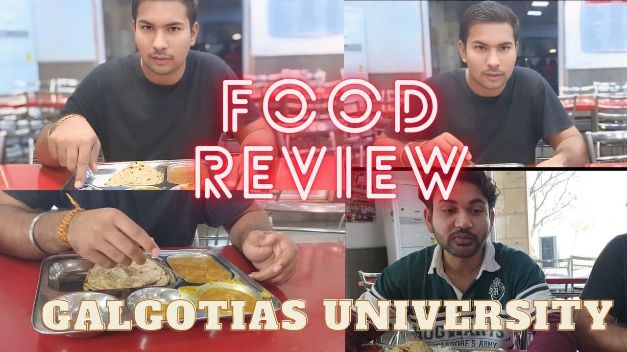 GALGOTIAS UNIVERSITY HOSTEL FOOD REVIEW  || The sharmaji vlogs || FT. GALGOTIAS UNIVERSITY