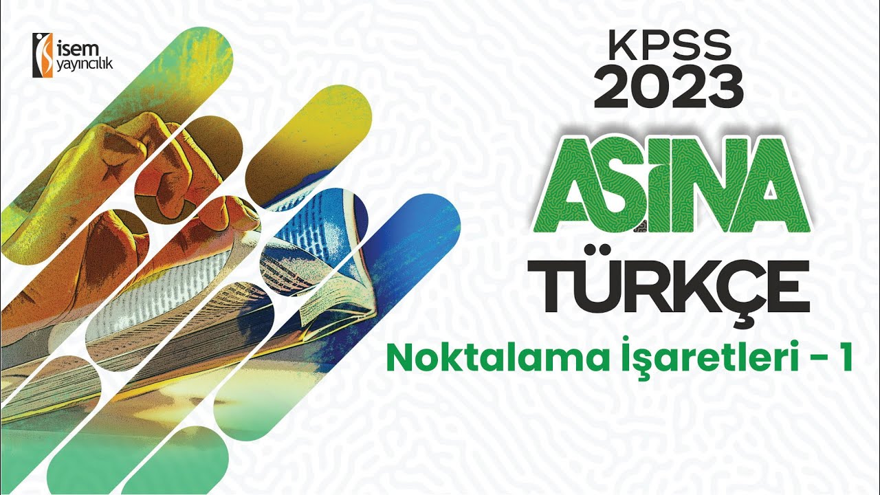 30) Noktalama İşaretleri - 1 / Gizem URAL (KPSS - DGS - ALES - TYT - AYT - LGS) İsemTV - 2023