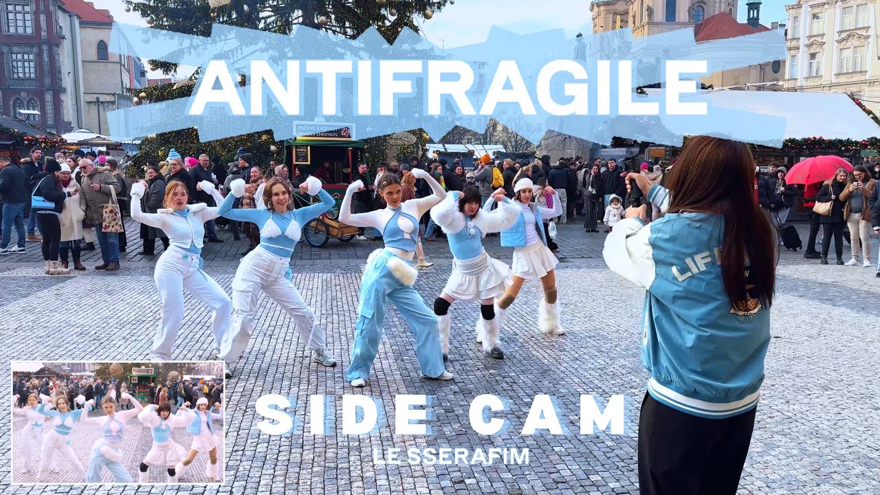 [🎊NEW YEAR🎊 K-POP IN PUBLIC PRAGUE | SIDE CAM] LE SSERAFIM (르세라핌) — ‘ANTIFRAGILLE’ — by NEVEN