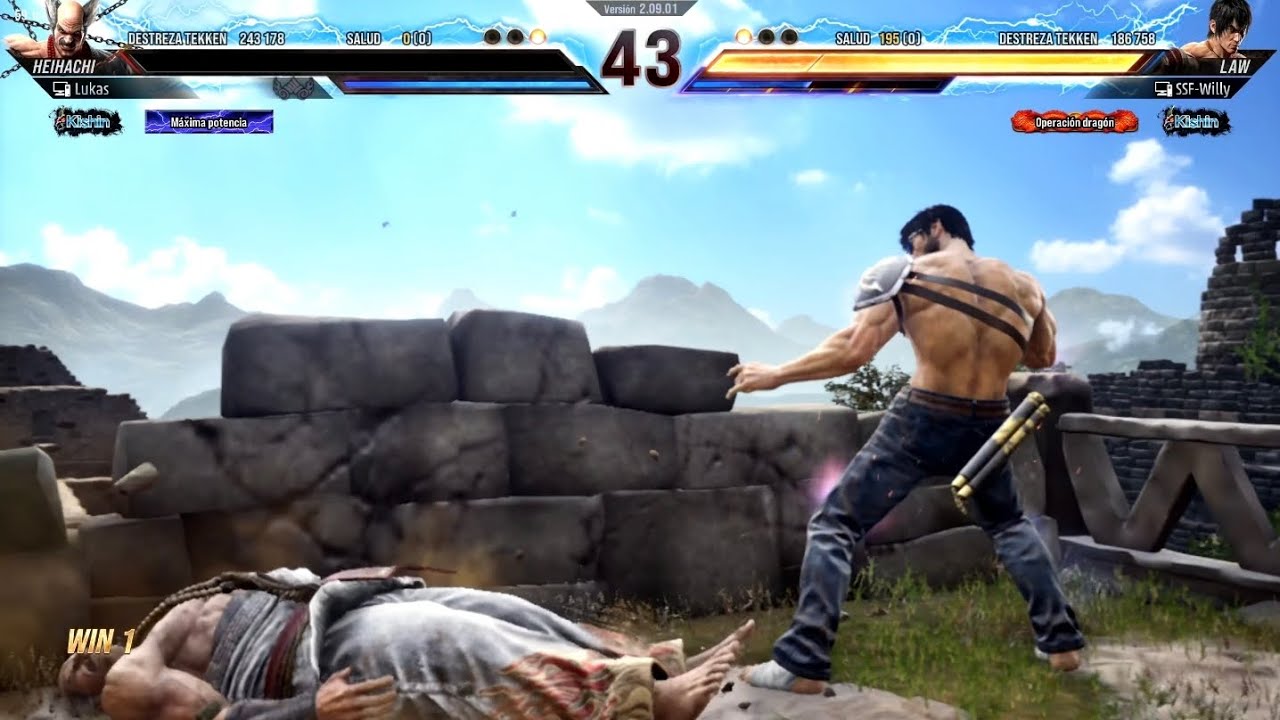 SSF-Willy (Law Kishin) vs Heihachi Kishin - TEKKEN 8 S2