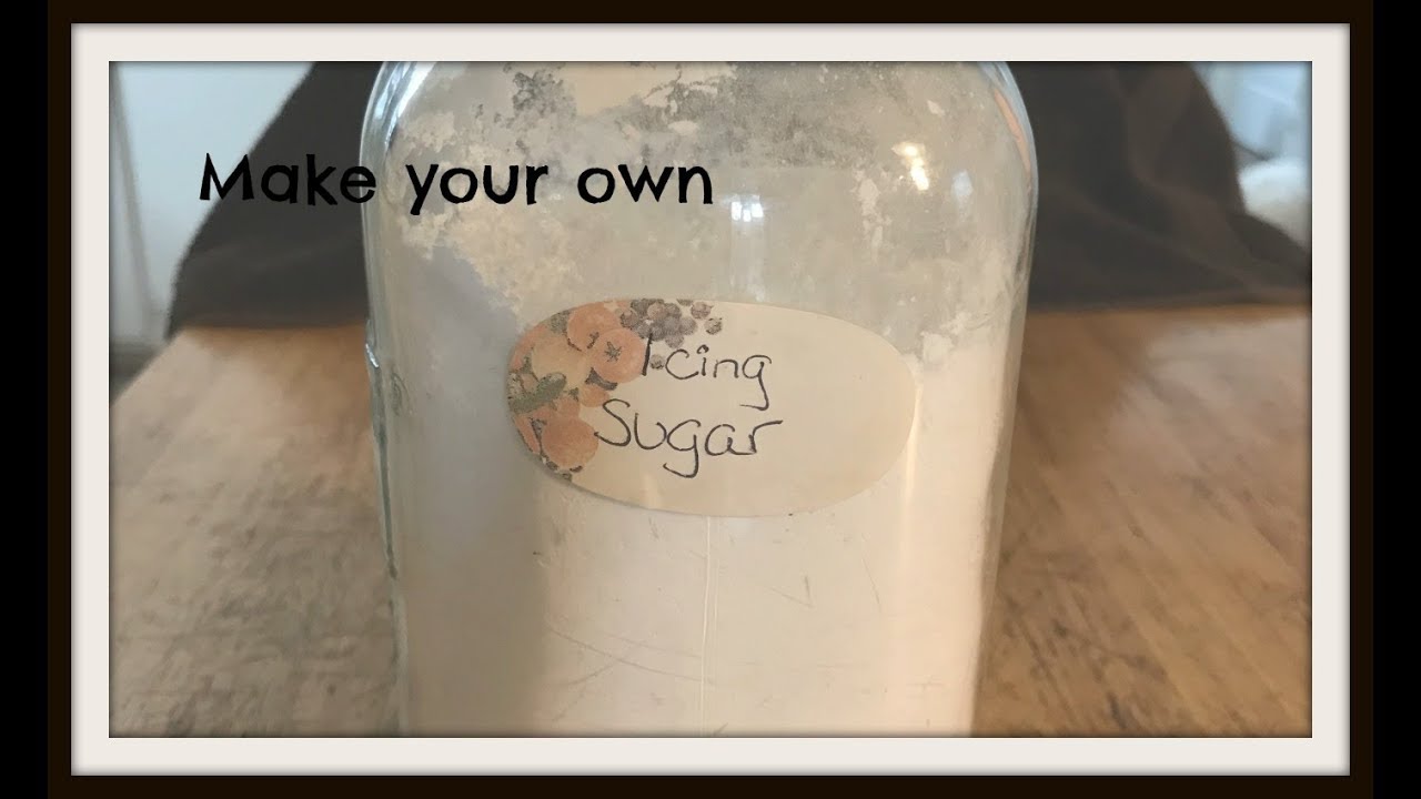 How I make Icing Sugar