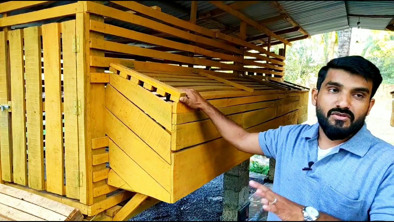 ആട് വളർത്തൽ ,നല്ലൊരു ആട്ടിൻ കൂട് കാണാം,goat farming