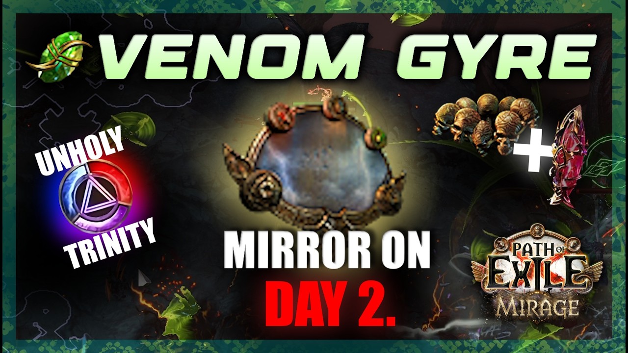 How I Farmed a Mirror on Second Day of Mirage League | Venom Gyre Part 1 | PoE1 3.28