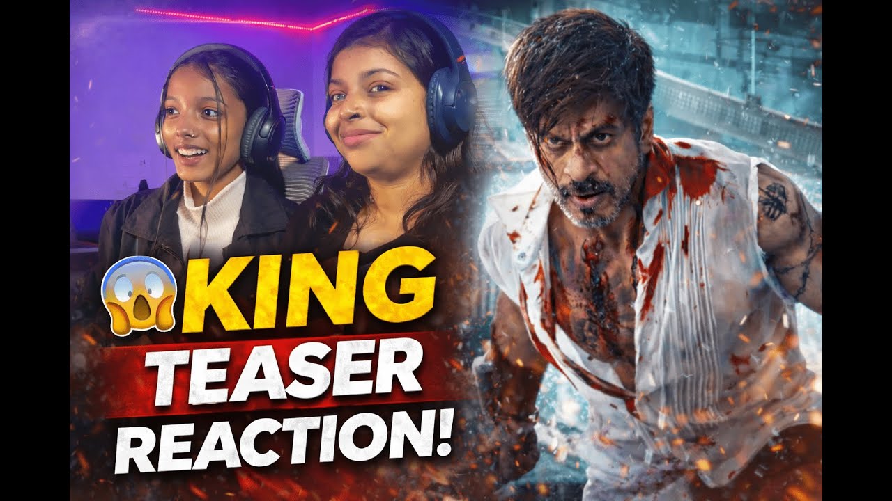 KING Teaser Reaction | SRK’s Entry, Action & Attitude 🔥👑